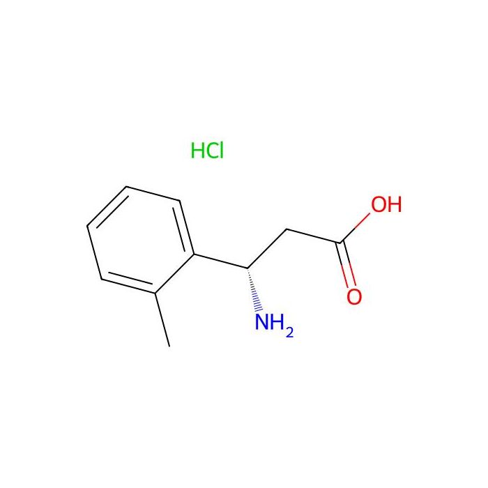 (S)-3-Amino-3-(o-tolyl)propanoic acid hydrochloride - ≥95% CAS No(490034-62-3) by Aladdin Scientific