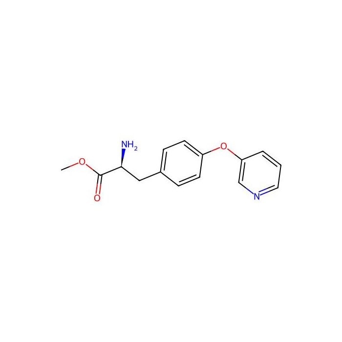 (S)-Methyl 2-amino-3-(4-(pyridin-3-yloxy)phenyl)propanoate - ≥95% CAS No(1137013-14-9) by Aladdin Scientific