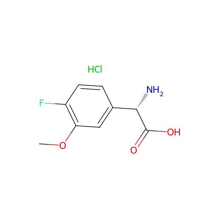 (S)-2-Amino-2-(4-fluoro-3-methoxyphenyl)acetic acid hydrochloride - ≥95% CAS No(1810074-58-8) by Aladdin Scientific