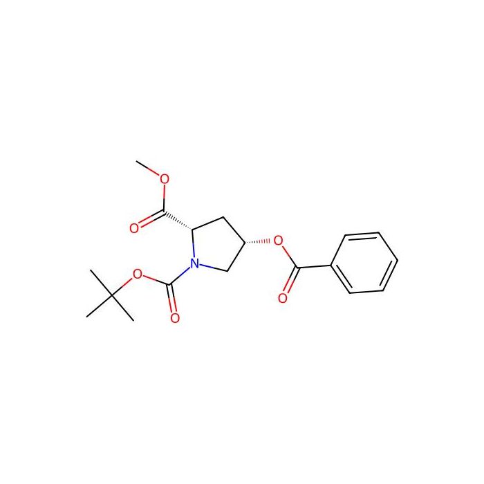 (2S,4S)-1-tert-Butyl 2-methyl 4-(benzoyloxy)pyrrolidine-1,2-dicarboxylate - ≥95% CAS No(121147-94-2) by Aladdin Scientific