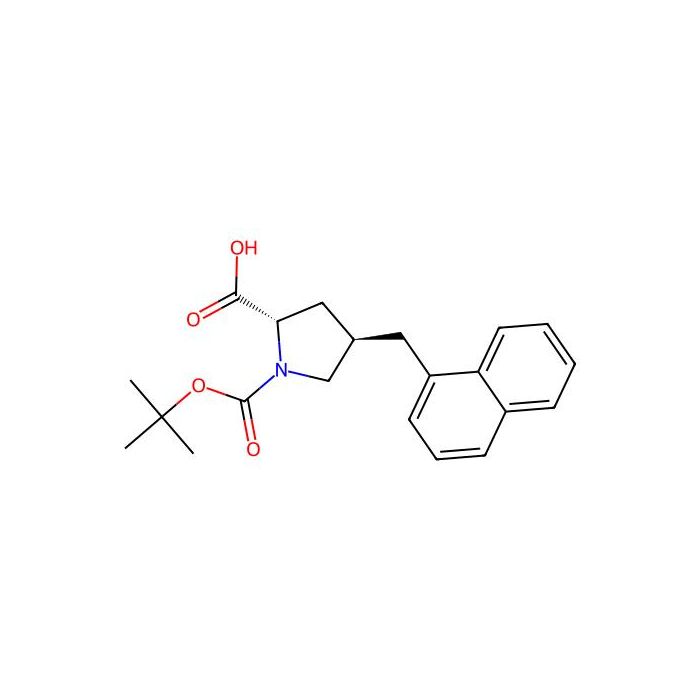 (2S,4R)-1-(tert-Butoxycarbonyl)-4-(naphthalen-1-ylmethyl)pyrrolidine-2-carboxylic acid - ≥95% CAS No(959582-82-2) by Aladdin Scientific