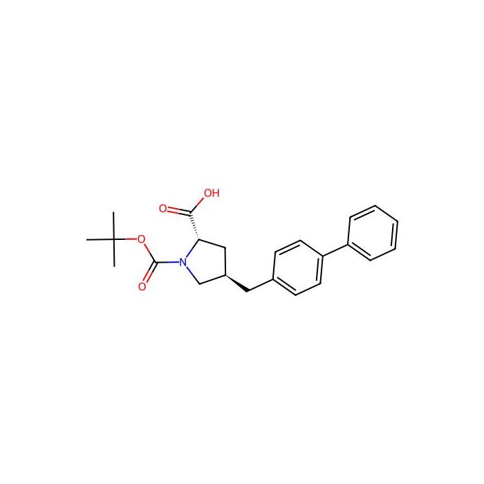 (2S,4R)-4-([1,1'-Biphenyl]-4-ylmethyl)-1-(tert-butoxycarbonyl)pyrrolidine-2-carboxylic acid - ≥98% CAS No(959573-17-2) by Aladdin Scientific