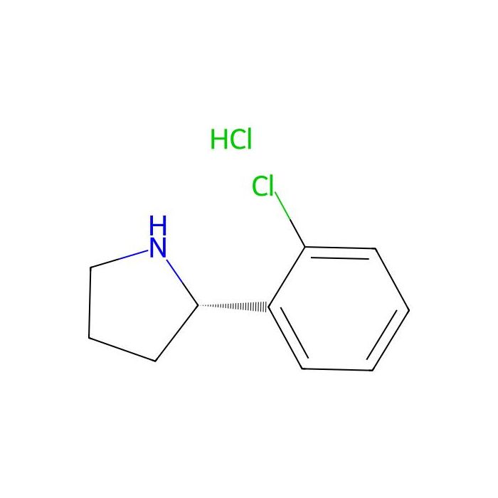 (s)-2-(2-Chlorophenyl)pyrrolidine hydrochloride - ≥97% CAS No(1360442-34-7) by Aladdin Scientific