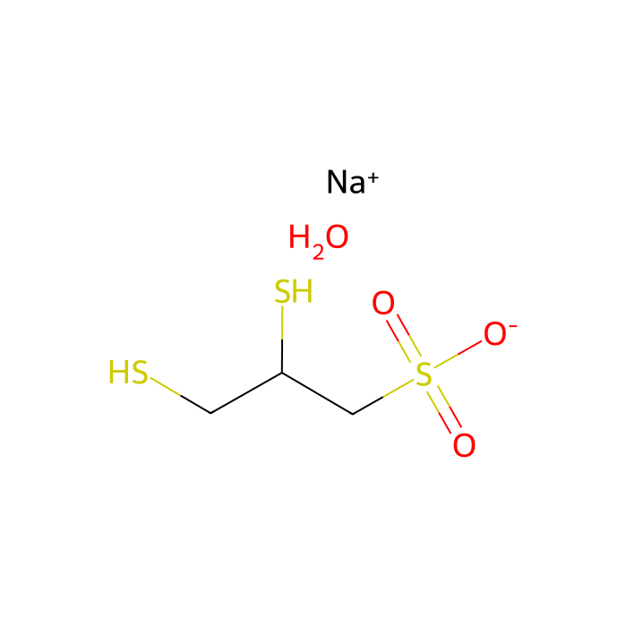Sodium 2,3-dimercaptopropanesulfonate monohydrate（DMPS Monohydrate） - ≥95% CAS No(207233-91-8) by Aladdin Scientific