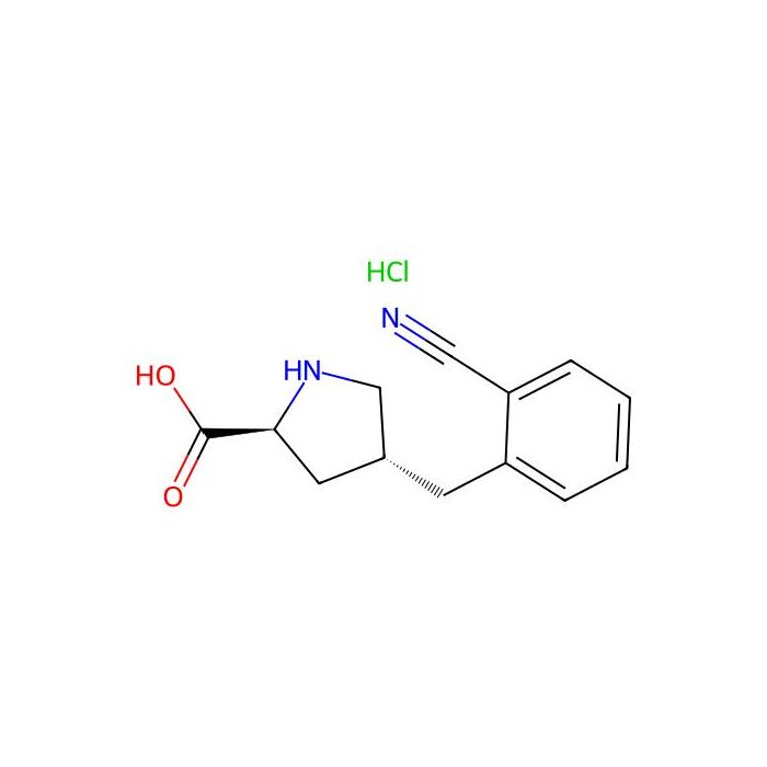(2S,4R)-4-(2-Cyanobenzyl)pyrrolidine-2-carboxylic acid hydrochloride - ≥98% CAS No(1049743-86-3) by Aladdin Scientific