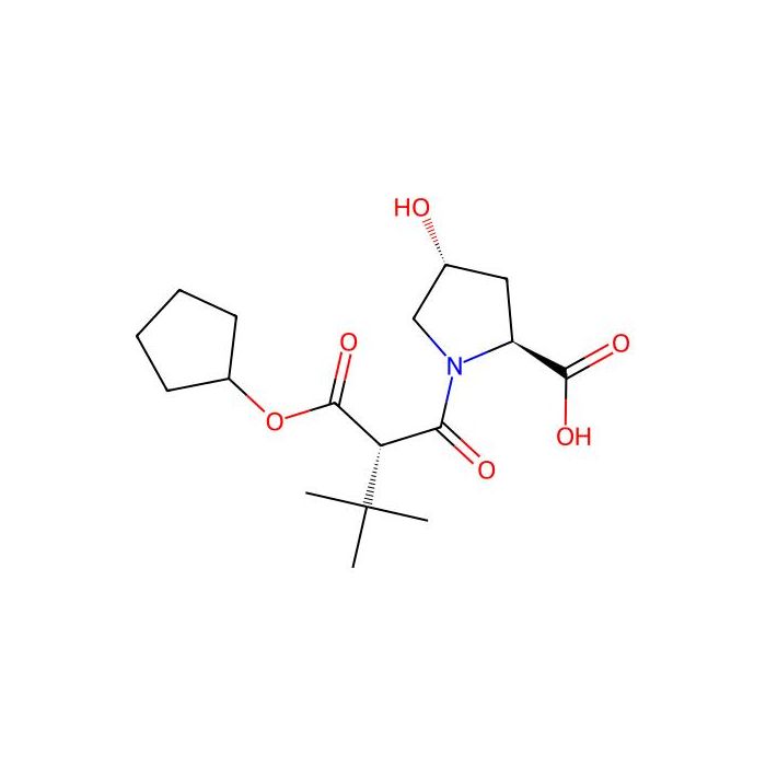 (2S,4R)-1-((S)-2-((Cyclopentyloxy)carbonyl)-3,3-dimethylbutanoyl)-4-hydroxypyrrolidine-2-carboxylic acid - ≥95% CAS No(877069-25-5) by Aladdin Scientific