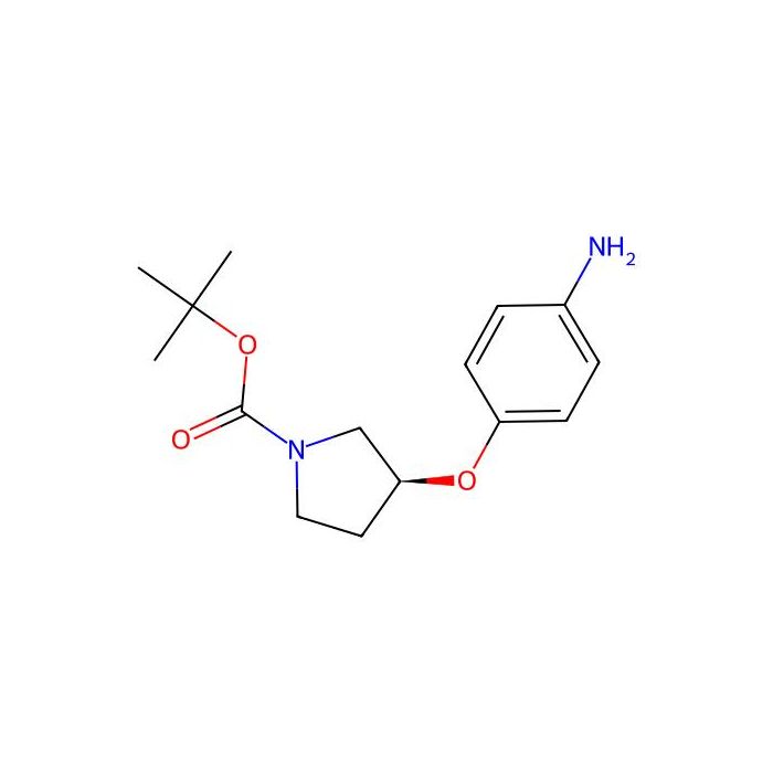 (S)-tert-Butyl 3-(4-aminophenoxy)pyrrolidine-1-carboxylate - ≥95% CAS No(179756-43-5) by Aladdin Scientific