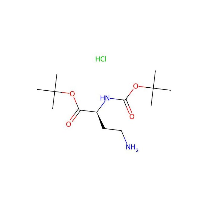 (S)-tert-Butyl 4-amino-2-((tert-butoxycarbonyl)amino)butanoate hydrochloride - ≥95% CAS No(250611-08-6) by Aladdin Scientific
