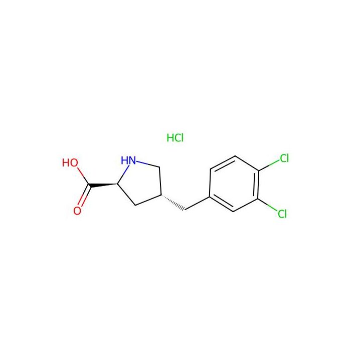 (2S,4R)-4-(3,4-Dichlorobenzyl)pyrrolidine-2-carboxylic acid hydrochloride - ≥98% CAS No(1049742-96-2) by Aladdin Scientific
