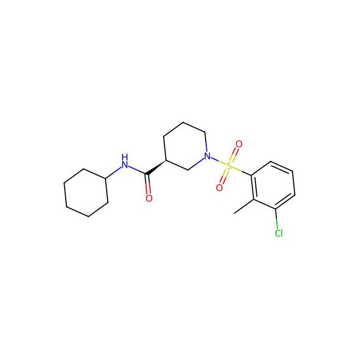 (S)-1-((3-Chloro-2-methylphenyl)sulfonyl)-N-cyclohexylpiperidine-3-carboxamide - ≥97% CAS No(872506-67-7) by Aladdin Scientific