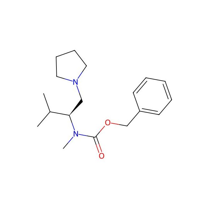 (S)-Benzyl methyl(3-methyl-1-(pyrrolidin-1-YL)butan-2-YL)carbamate - ≥95% CAS No(675602-78-5) by Aladdin Scientific