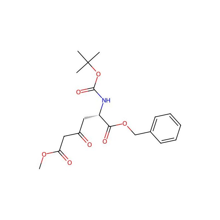 (S)-1-Benzyl 6-methyl 2-((tert-butoxycarbonyl)amino)-4-oxohexanedioate - ≥98% CAS No(630128-01-7) by Aladdin Scientific