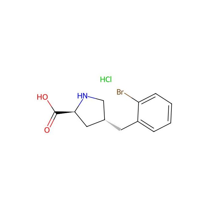 (2S,4R)-4-(2-Bromobenzyl)pyrrolidine-2-carboxylic acid hydrochloride - ≥98% CAS No(1049733-97-2) by Aladdin Scientific
