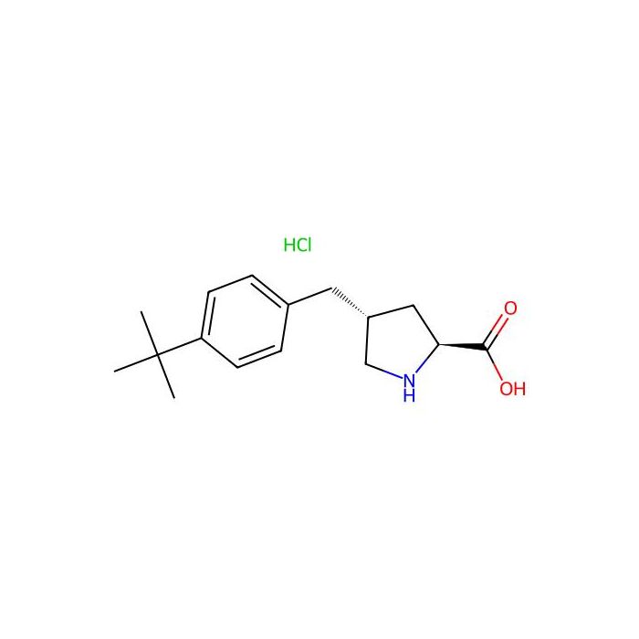 (2S,4R)-4-(4-(tert-Butyl)benzyl)pyrrolidine-2-carboxylic acid hydrochloride - ≥98% CAS No(1049744-82-2) by Aladdin Scientific