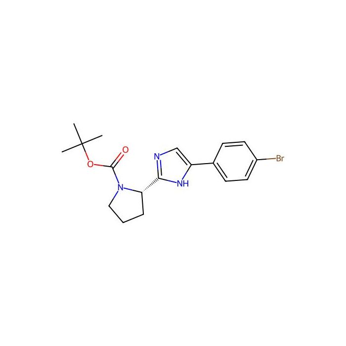 (S)-tert-butyl 2-(5-(4-bromophenyl)-1H-imidazol-2-yl)pyrrolidine-1-carboxylate - ≥98% CAS No(1007882-04-3) by Aladdin Scientific