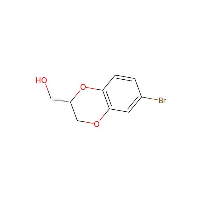 (S)-(6-Bromo-2,3-dihydrobenzo[b][1,4]dioxin-2-yl)methanol - ≥95% CAS No(1263284-23-6) by Aladdin Scientific
