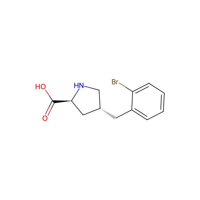 (2S,4R)-4-(2-Bromobenzyl)pyrrolidine-2-carboxylic acid - ≥98% CAS No(1049978-26-8) by Aladdin Scientific