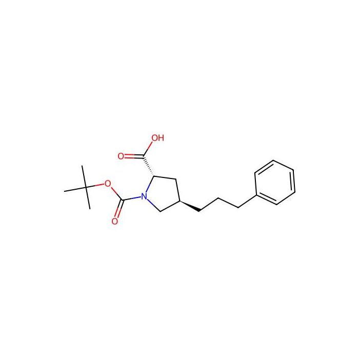 (2S,4R)-1-(tert-Butoxycarbonyl)-4-(3-phenylpropyl)pyrrolidine-2-carboxylic acid - ≥98% CAS No(220424-73-7) by Aladdin Scientific