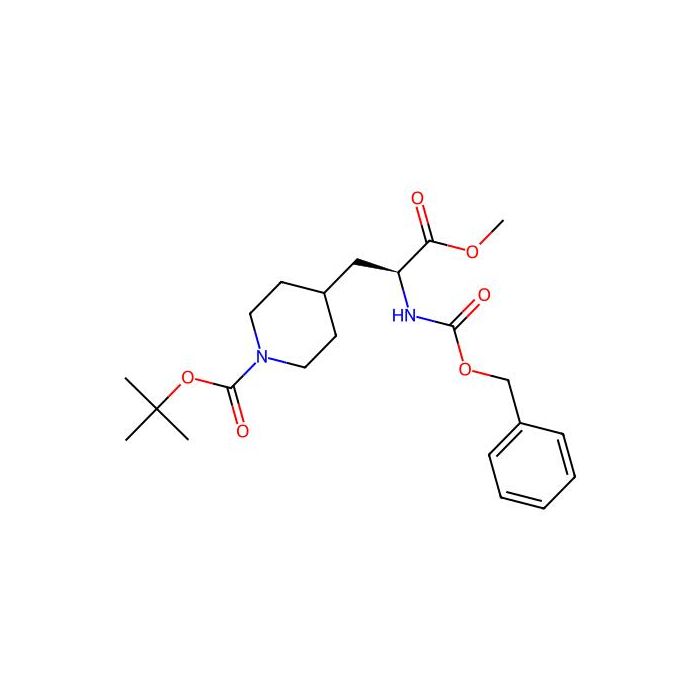 (S)-tert-Butyl 4-(2-(((benzyloxy)carbonyl)amino)-3-methoxy-3-oxopropyl)piperidine-1-carboxylate - ≥95% CAS No(195877-54-4) by Aladdin Scientific
