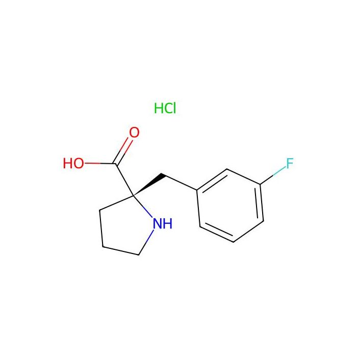 (S)-2-(3-Fluorobenzyl)pyrrolidine-2-carboxylic acid hydrochloride - ≥98% CAS No(1217605-68-9) by Aladdin Scientific