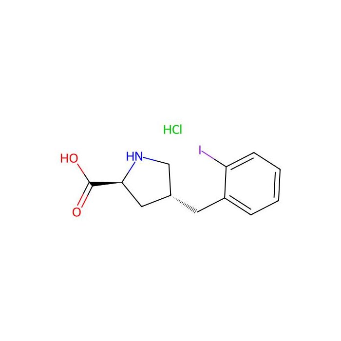 (2S,4R)-4-(2-Iodobenzyl)pyrrolidine-2-carboxylic acid hydrochloride - ≥98% CAS No(1049744-22-0) by Aladdin Scientific
