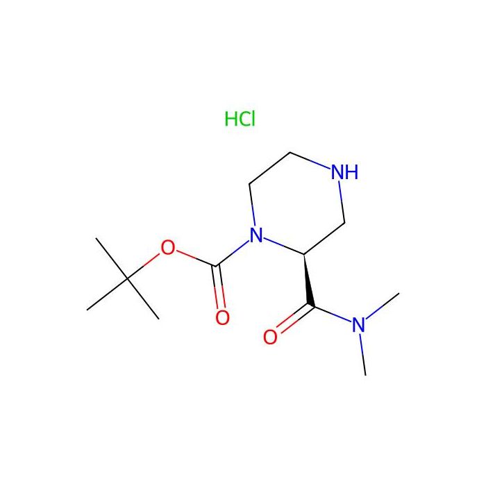 (S)-tert-Butyl 2-(dimethylcarbamoyl)piperazine-1-carboxylate hydrochloride - ≥95% CAS No(1217706-03-0) by Aladdin Scientific