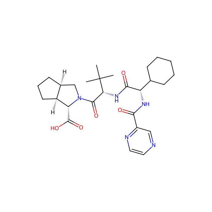 (1S,3aR,6aS)-(2S)-2-Cyclohexyl-N-(2-pyrazinylcarbonyl)glycyl-3-methyl-L-valyloctahydrocyclopenta(c)pyrrole-1-carboxylic acid - ≥95% CAS No(402958-98-9) by Aladdin Scientific