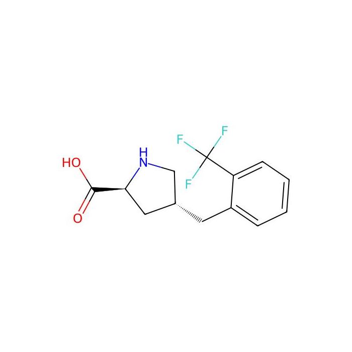 (2S,4R)-4-(2-(Trifluoromethyl)benzyl)pyrrolidine-2-carboxylic acid - ≥96% CAS No(1049981-50-1) by Aladdin Scientific