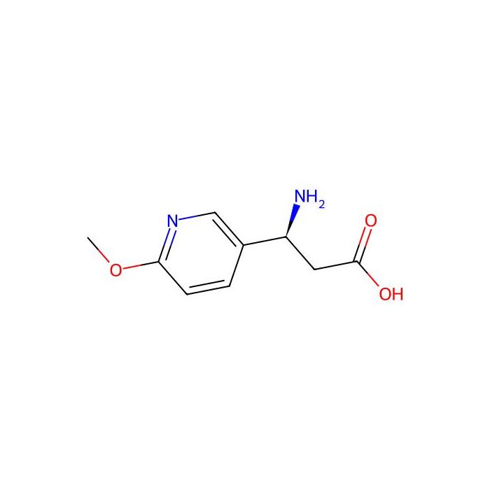 (S)-3-Amino-3-(6-methoxypyridin-3-yl)propanoic acid - ≥98% CAS No(877119-70-5) by Aladdin Scientific