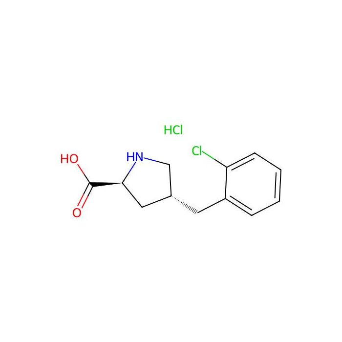 (2S,4R)-4-(2-Chlorobenzyl)pyrrolidine-2-carboxylic acid hydrochloride - ≥98% CAS No(1049733-67-6) by Aladdin Scientific