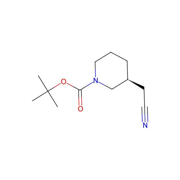 (S)-tert-Butyl 3-(cyanomethyl)piperidine-1-carboxylate - ≥97% CAS No(1217710-12-7) by Aladdin Scientific