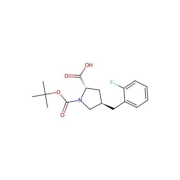 (2S,4R)-1-(tert-Butoxycarbonyl)-4-(2-fluorobenzyl)pyrrolidine-2-carboxylic acid - ≥95% CAS No(959579-52-3) by Aladdin Scientific