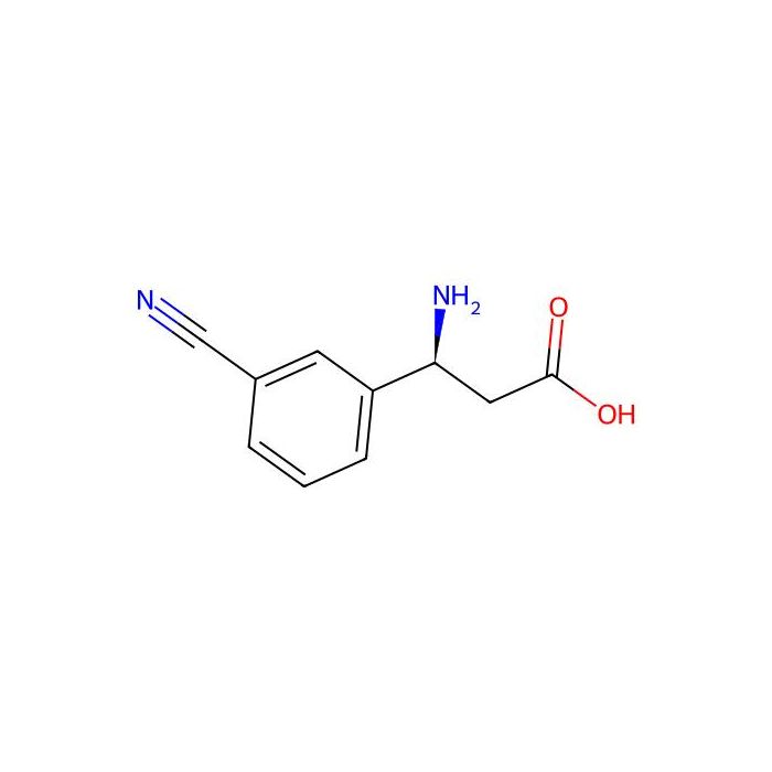 (S)-3-Amino-3-(3-cyanophenyl)propanoic acid - ≥97% CAS No(791778-00-2) by Aladdin Scientific