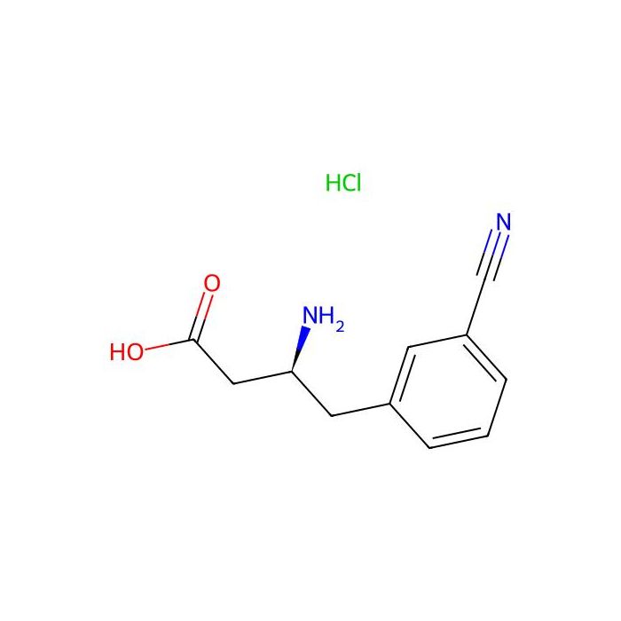 (S)-3-Amino-4-(3-cyanophenyl)butanoic acid hydrochloride - ≥98% CAS No(270065-85-5) by Aladdin Scientific