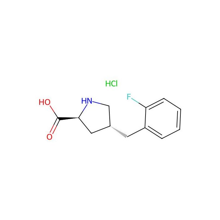 (2S,4R)-4-(2-Fluorobenzyl)pyrrolidine-2-carboxylic acid hydrochloride - ≥98% CAS No(1049733-29-0) by Aladdin Scientific