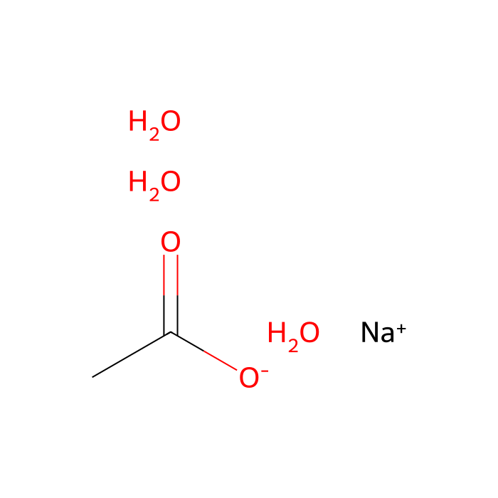 Sodium acetate trihydrate - ACS, ≥99% CAS No(6131-90-4) by Aladdin Scientific