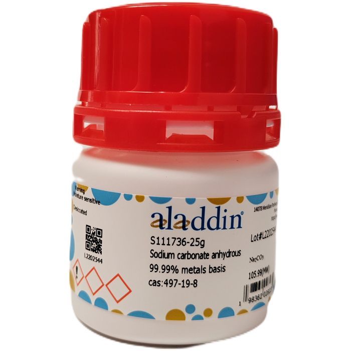 Sodium carbonate anhydrous - PrimorTrace™, ≥99.99% metals basis CAS No(497-19-8) by Aladdin Scientific