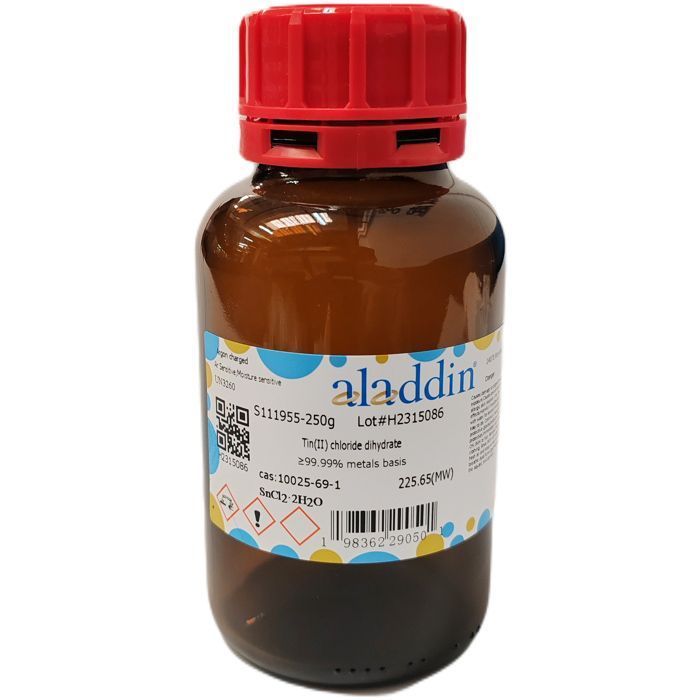 Tin(II) chloride dihydrate - PrimorTrace™, ≥99.99% metals basis CAS No(10025-69-1) by Aladdin Scientific