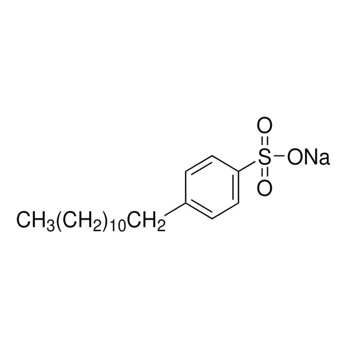 Sodium dodecylbenzenesulfonate standard solution(SDBS) - analytical standard, 1000ug/ml in water CAS No(25155-30-0) by Aladdin Scientific
