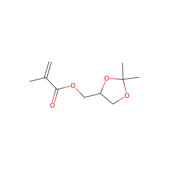 Solketal methacrylate - 50 wt. % in dichloromethane, contains ~280 ppm 4-tert-Butylcatechol as inhibitor CAS No(7098-80-8) by Aladdin Scientific