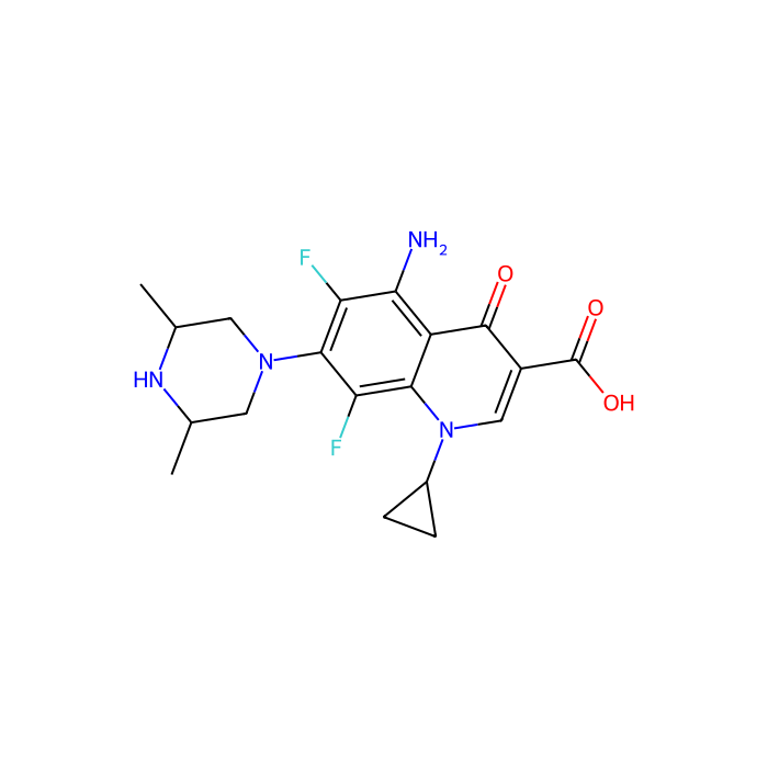Sparfloxacin - Moligand™, ≥98%(HPLC) CAS No(110871-86-8) by Aladdin Scientific