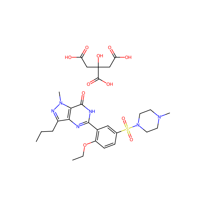 Sildenafil Citrate - Moligand™, ≥98%(HPLC) CAS No(171599-83-0) by Aladdin Scientific