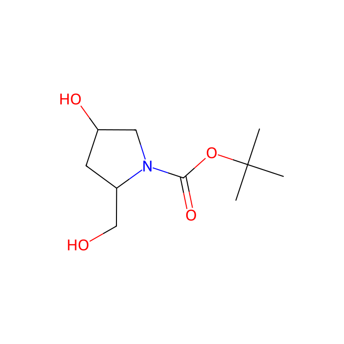 N-Boc-trans-4-hydroxy-L-prolinol - ≥98% CAS No(61478-26-0) by Aladdin Scientific