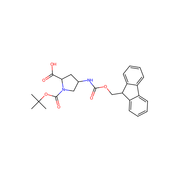 N-Boc-trans-4-(Fmoc-amino)-L-proline - ≥97% CAS No(176486-63-8) by Aladdin Scientific