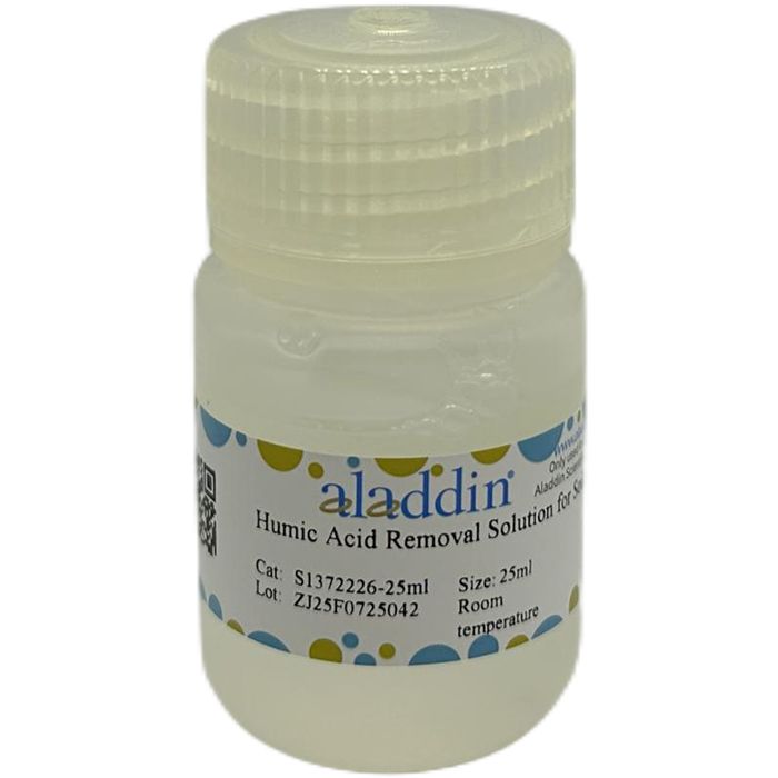 Humic Acid Removal Solution for Soil - BioReagent, Suitable for molecular biology, for DNA and RNA applications  by Aladdin Scientific