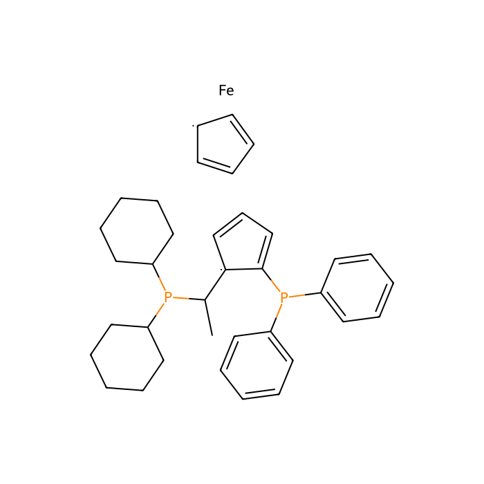 (S)-1-[(RP)-2-(Diphenylphosphino)ferrocenyl]ethyldicyclohexylphosphine - ≥97% CAS No(162291-02-3) by Aladdin Scientific
