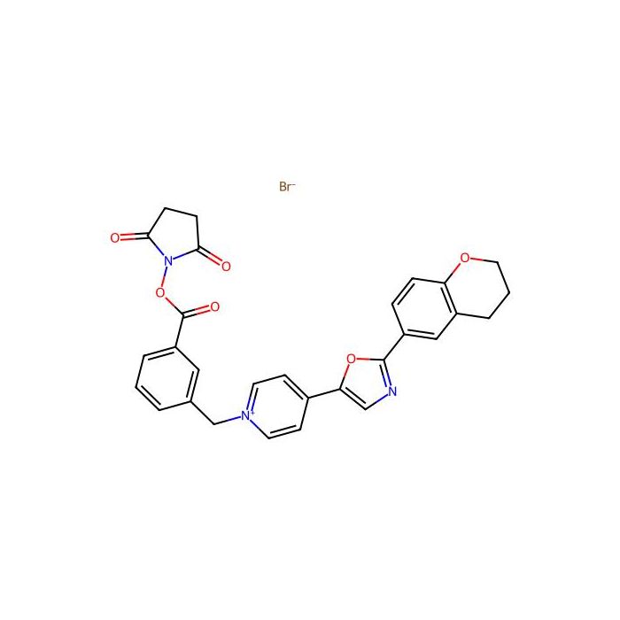 1-[3-(Succinimidyloxycarbonyl)benzyl]-4-[2-(3,4-dihydro-2H-1-benzopyran-6-yl)-5-oxazolyl]pyridinium bromide -  CAS No(155863-03-9) by Aladdin Scientific