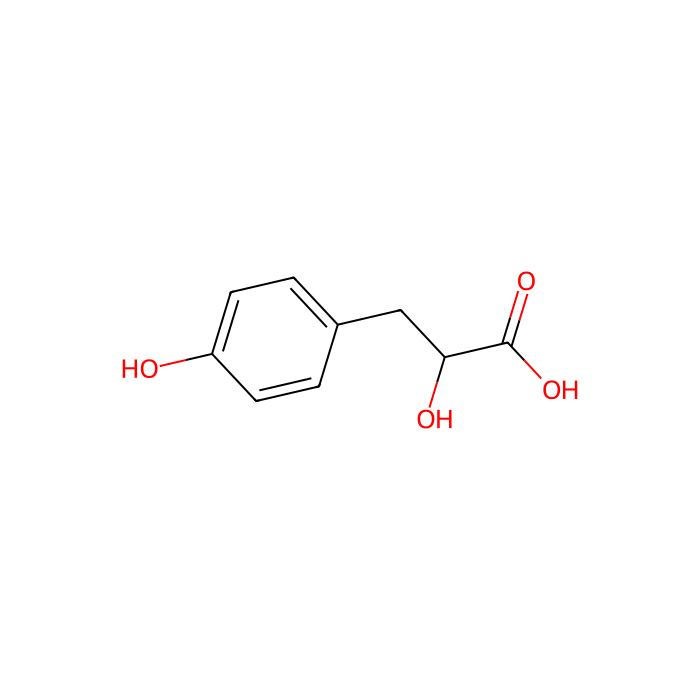 DL-4-Hydroxyphenyllactic Acid - Moligand™,≥98%(HPLC)(T) CAS No(306-23-0) by Aladdin Scientific