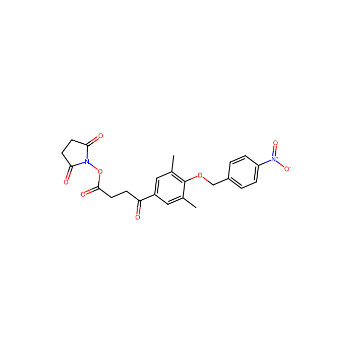 Succinimidyl 4-[3,5-Dimethyl-4-(4-nitrobenzyloxy)phenyl]-4-oxobutyrate - ≥96%(HPLC) CAS No(948995-62-8) by Aladdin Scientific
