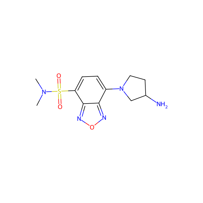 (S)-(+)-DBD-APy [=(S)-(+)-4-(N,N-Dimethylaminosulfonyl)-7-(3-aminopyrrolidin-1-yl)-2,1,3-benzoxadiazole] [HPLC Labeling Reagent for e.e. Determination] - ≥98%(HPLC) CAS No(143112-50-9) by Aladdin Scientific